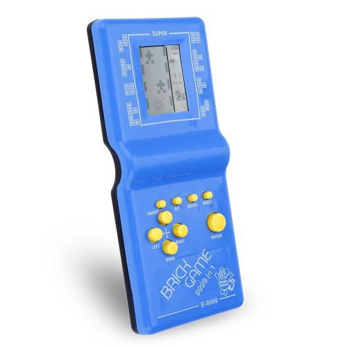 Generic Jeu électronique Tetris - Brick Game - 9999 Jeux En 1 - Gadgets  Offerts - Bleu - Prix pas cher