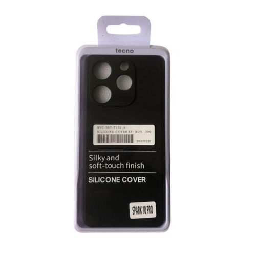 product_image_name-Generic-Tecno Coque En Silicone Tecno Spark 10 Pro + 1 Antichoc - Noir-1