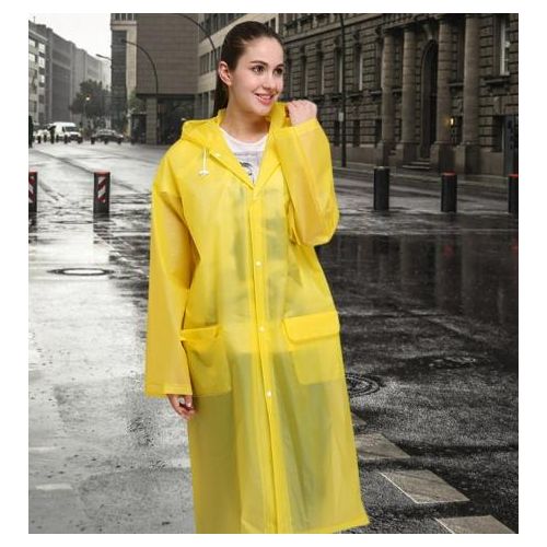 product_image_name-Generic-Imperméable Long Unisexe avec Capuche – Protection Légère et Pratique-2