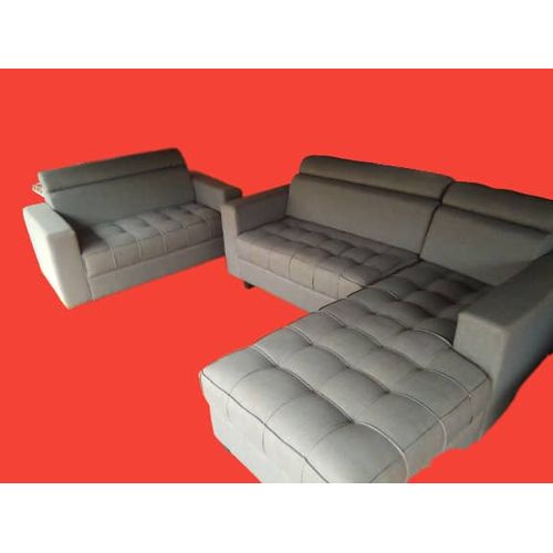 product_image_name-Generic-Salon De Fauteuil 7 Places En Tissu D'ain Gris Clair-1