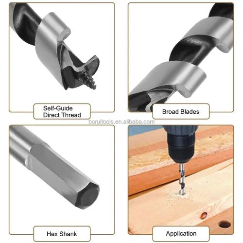 product_image_name-Generic-Lot de 5 Forets à Spirale Professionnels - Pour des Perforations Précises et Efficaces !-3