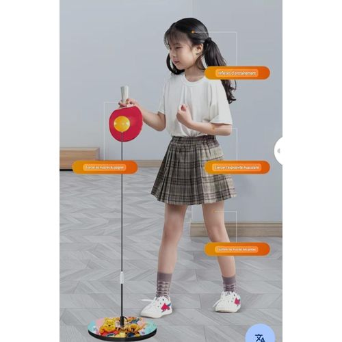 product_image_name-Generic- Dispositif Entraînement Tennis de Table avec Tige Élastique Flexible Complet Raquettes Balles Base Outil Sportif Pratique pour Entraînement Intérieur et Extérieur-4