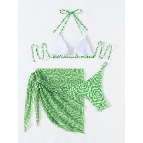 SHEIN Ensemble Maillot De Bain Femme Shein SW210616109790309