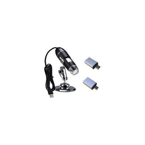 Generic Caméra De Microscope Numérique 1600X, 3 En 1, USB Type-C