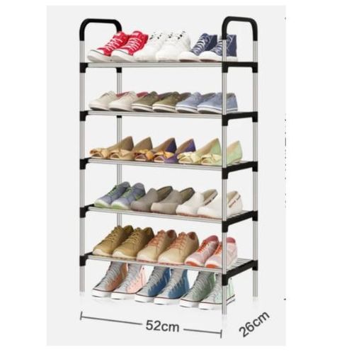In Étagère à chaussures 5 niveaux – Rangement multifonction - image 3