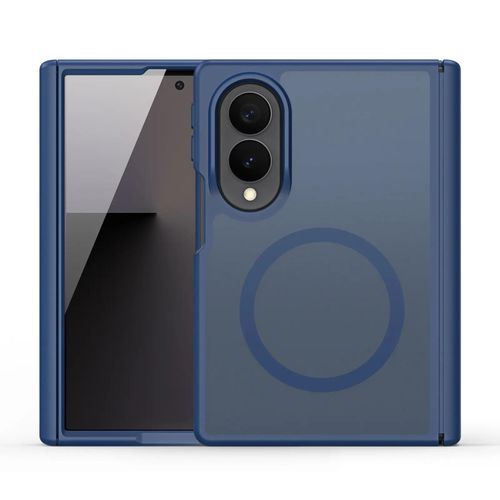 Dux Ducis Coque (Étui)  compatible magsafe pour Z Samsung fold 8-Bleu - image 2