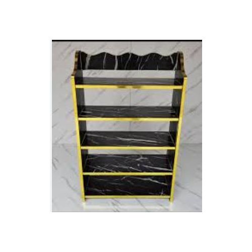 Generic Meuble à chaussures  en Bois - 5 Niveaux - Noir