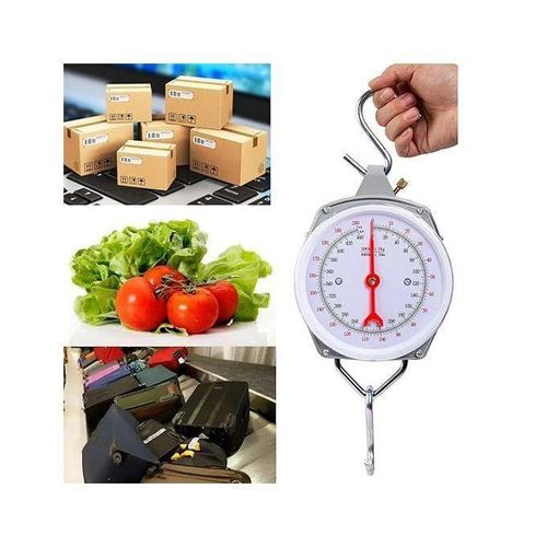 product_image_name-Generic-Balance à ressort à suspendre - 200 kg - Mécanique à ressort - Pour cuisine, pêche - Pèse-bagages mécanique  VV-2