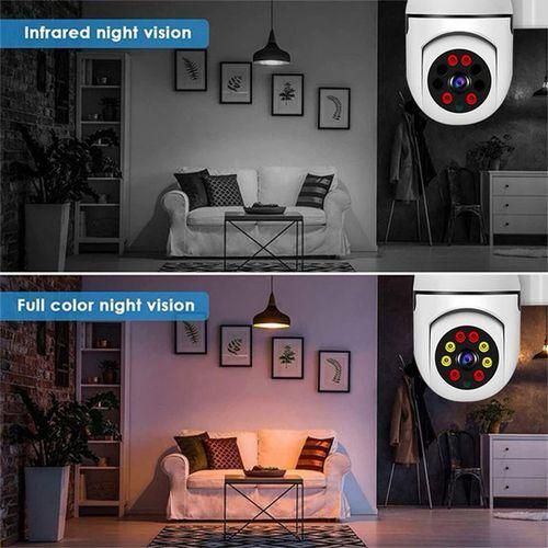 product_image_name-Generic-Caméra De Surveillance 1080P E27 WiFi IP PTZ, Couleur, Avec Suivi Automatique Des Mouvements-6