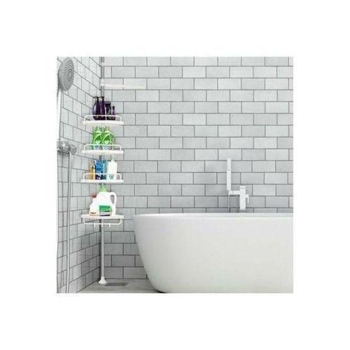 product_image_name-Generic-Étagère De Rangement D'angle De Douche à 4 Niveaux 2m80, (ajustable-1