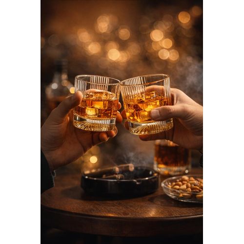 Generic Lot de 6 Verres en Verre Élégants - image 4