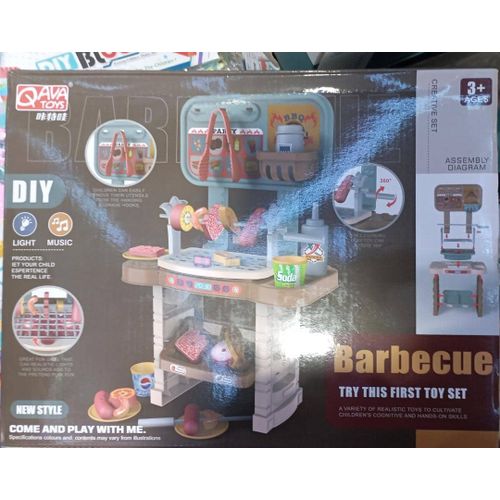 Kitchen Set Jouet Dinette - Kit Cuisine Pour Fillette - Jeu De Rôle Enfant  - Prix pas cher