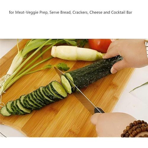 product_image_name-Generic-planche à découper en bois pour légumes, fruits et fromages très lourd-5