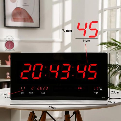 Generic Horloge murale LED original