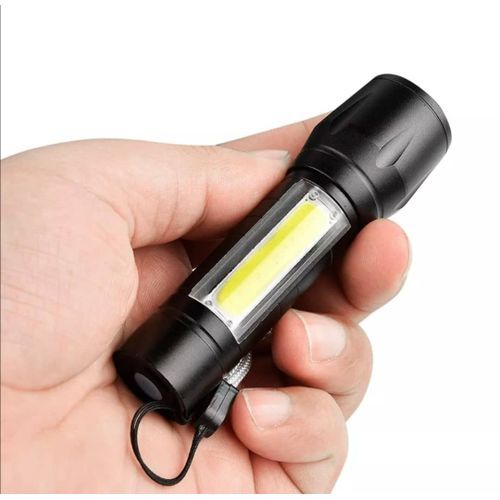 Generic Mini Lampe Torche LED de poche rechargeable USB, Lumière