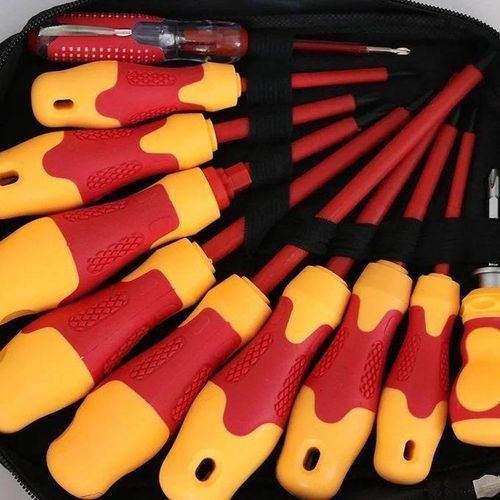 product_image_name-Generic-Lot De 10 Tournevis Pour Travaux Electrique, Bricolage-1