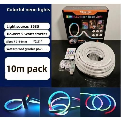 Generic Bande lumineuse néon LED 10 mètres - image 6
