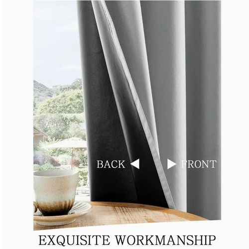 product_image_name-Generic-Rideau occultant de différentes tailles avec doublure enduite, Rideaux pour chambre, salon, salle à manger, décoration intérieure-7