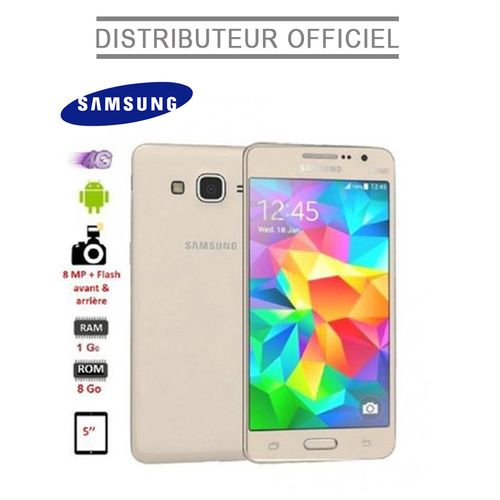 SAMSUNG Smartphone Galaxy GRAND PLUS blanc pas cher 