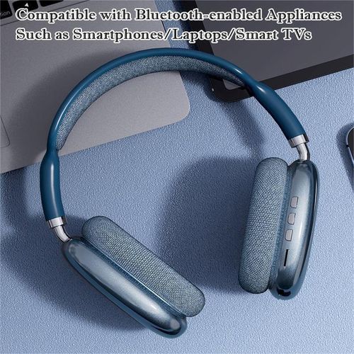 Acheter Écouteurs Bluetooth sans fil P9, avec micro, suppression du bruit,  son stéréo, écouteurs de sport et de jeu, prend en charge TF