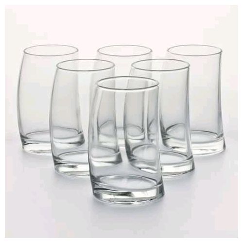 Verre à eau - SIF - Col.Transparent - LOT DE 6