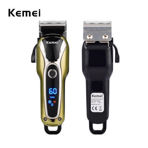 product_image_name-Kemei-Tondeuse Electrique Rechargeable KM-1990 Cheveux Et Barbe - Pour Hommes Et Enfants-2
