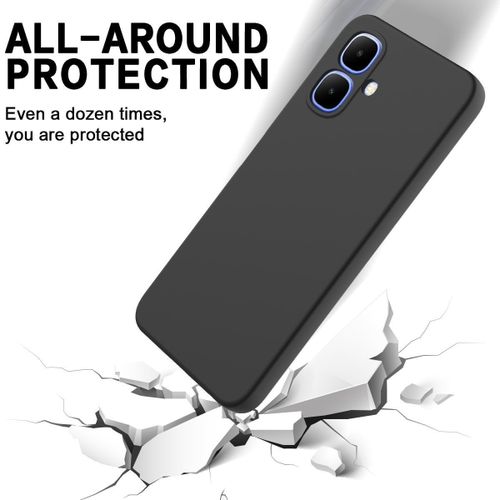 product_image_name-Generic-Coque de protection intégrale en silicone liquide antichoc couleur unie pour Infinix Smart 10 4G / Tecno Pop 10-4