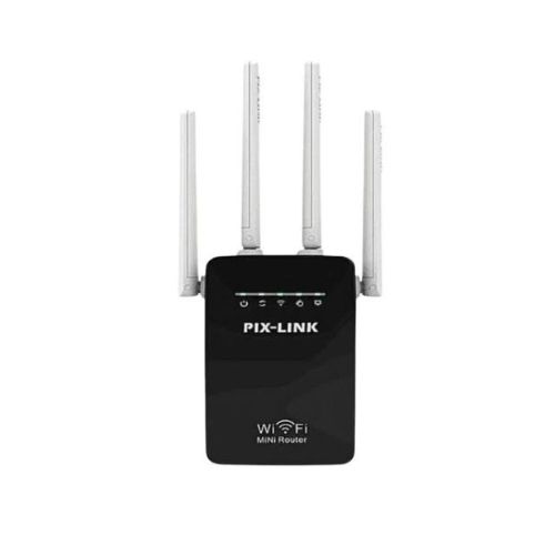 product_image_name-Generic-Répéteur Wifi Pix-Link-WR09/WR09Q 300 Mbps Noir Et Blanc-1