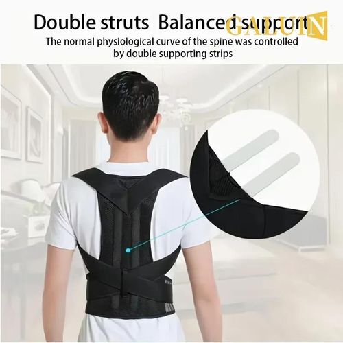 product_image_name-GALUIN-Ceinture Renforcée Correcteur de Posture, Gilet de Support Dorsal Réglable, Sangle de Support Épaules et Colonne Vertébrale, Étirer le Cou-8