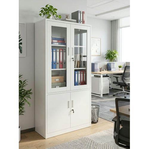 Generic ARMOIRE DE RANGEMENT 2 PORTE BLANC / L,85 / P,40 / H 180 / - image 2