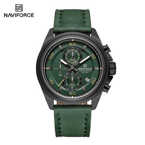 product_image_name-Naviforce-Montre Homme De Luxe à Quartz En Cuir- Idéal Pour Le Business, Nouvelle collection NF8075-2