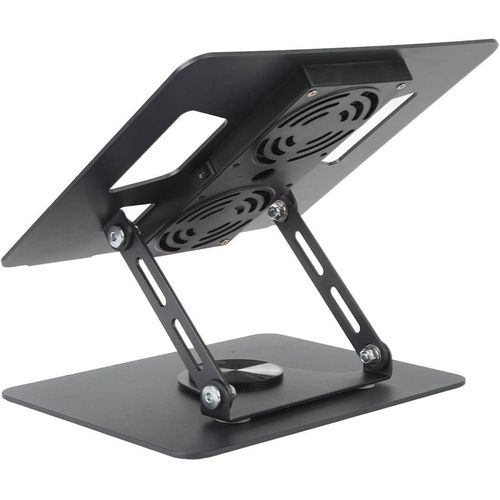 product_image_name-Generic-Support pour Ordinateur Portable à Réglage Continu avec Ventilateur de Refroidissement électrique-4