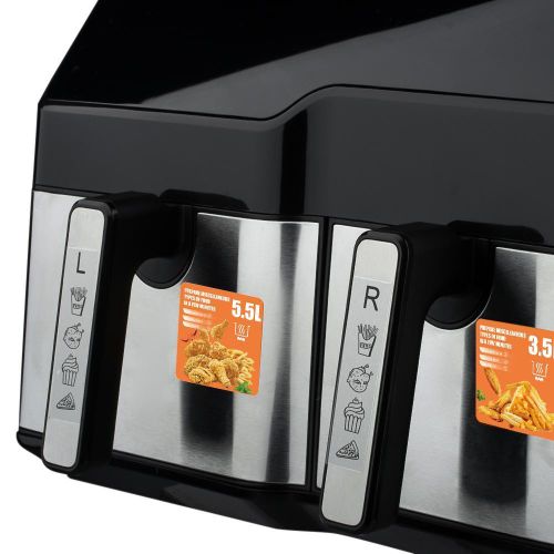 product_image_name-RAF-Friteuse Sans Huile 12L Professionnelle - R.5342 - Cuisson 360° - Acier Inoxydable-3