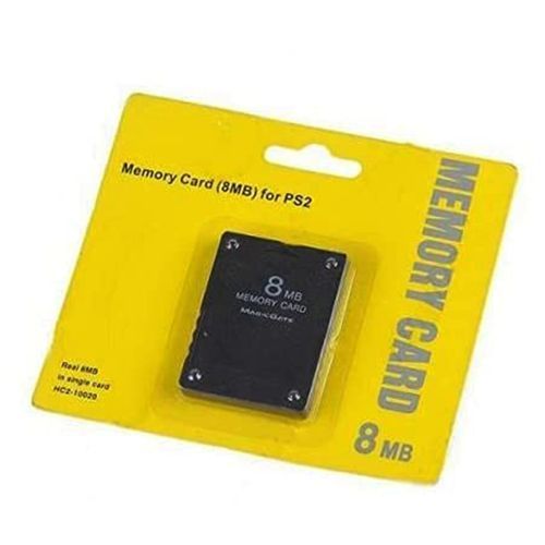 Carte Mémoire noire 8 Mo pour Playstation 2 : : Jeux vidéo