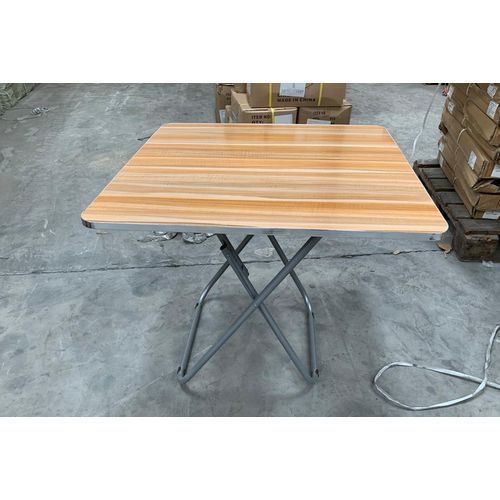 Table pliante avec banc, uv100, ultra résistante, marron, à vie