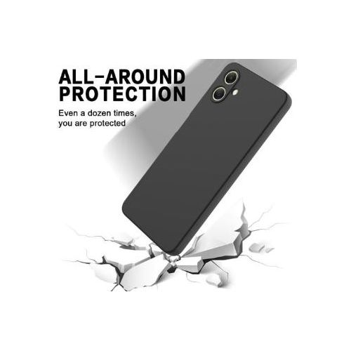 Generic Coque En Silicone Compatible Pour Samsung Galaxy A06 - NOIR