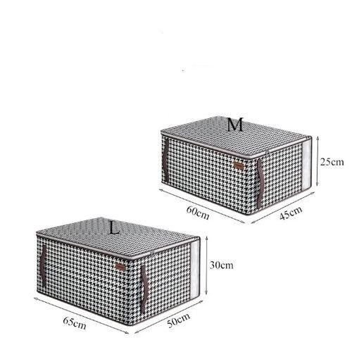 product_image_name-Generic-Lot De 2 Sacs De Rangement épais Non Tissés Pour Vêtements Ménagers, Sac D'emballage De Vêtements De Grande Capacité, Sac D'organisation De Bagages-7