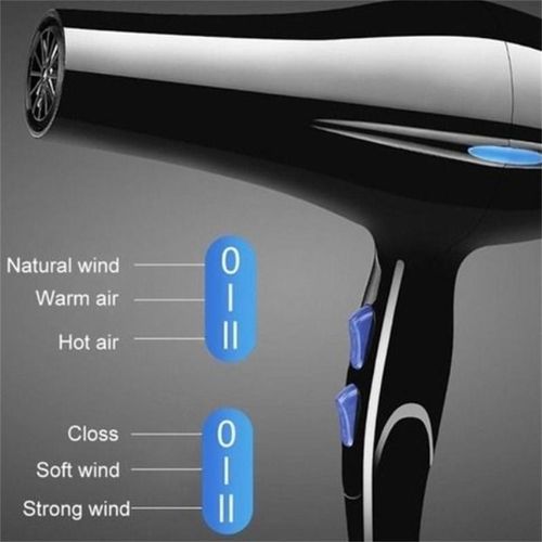 Generic Ensemble Sèche-Cheveux Professionnel 2200W + Cadeau - image 6