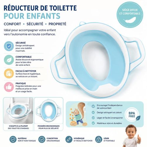 Generic Réducteur de toilettes pour enfants