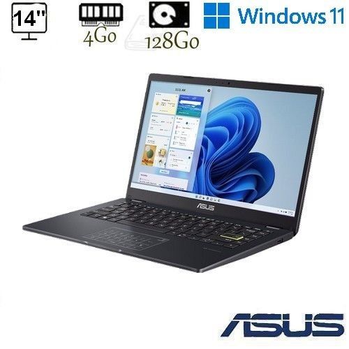 PC Portable Asus E410M Intel Celeron N4020 4GB 128GB Bleu