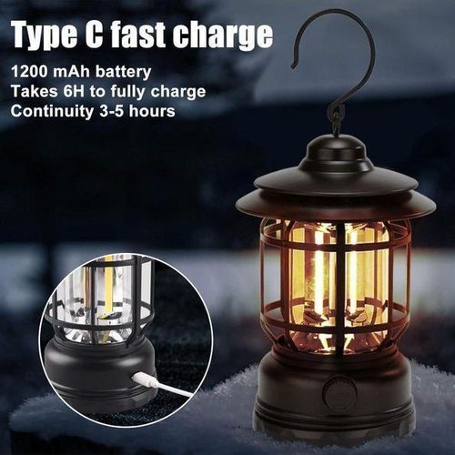 Generic super Lampe Suspendue Au Style Rétro - image 5