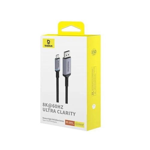 Generic Câble USB-C vers DisplayPort 8K Baseus 1.5m – Haute définition 60Hz - image 3