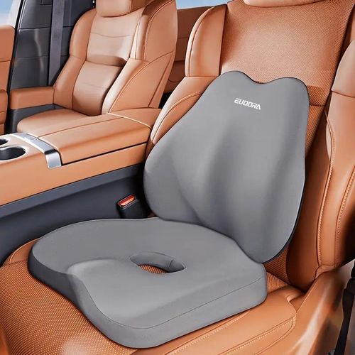 product_image_name-Generic-Ensemble de 2 coussins de siège auto + coussin de dossier - Gris-1