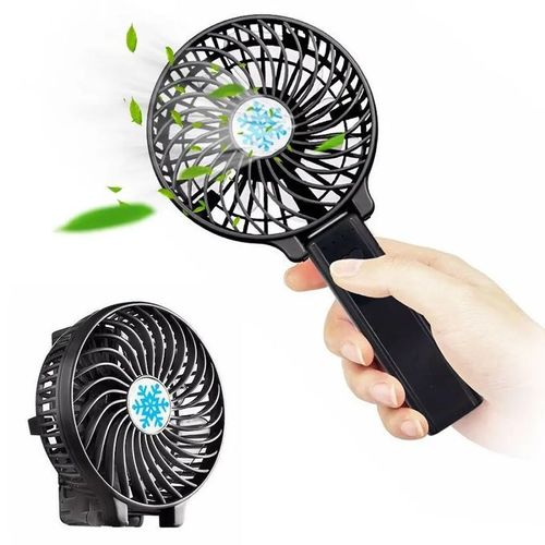 Noir - Mini ventilateur USB, ventilateur portable silencieux avec