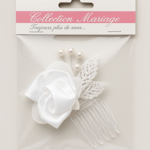 Generic Peigne de Mariage Élégance Perlée