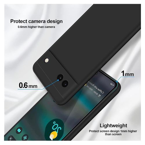 Generic Google Coque de Protection Pixel 6A avec Antichoc Offerte - Noir - image 3