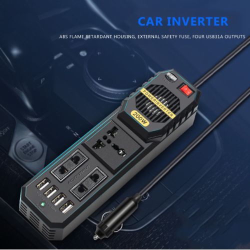 Sans Marque Onduleur Convertisseur de tension Inverter Auto 12V DC