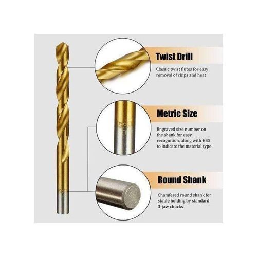 Generic AGREABLE Mèche HSS Foret Ensemble 8 Pcs - image 2