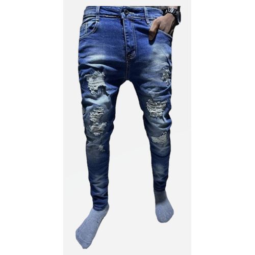 Fashion Pantalon Jeans New Design Homme Bleu Prix pas cher