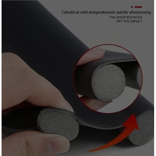 Generic Bas de Porte Double Boudin 96cm - Isolation Climatisation - Noir - image 4